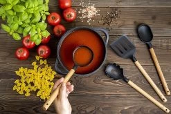 Smile 10-Delige Pannenset - Anti Aanbaklaag - Vaatwasser Bestendig - Zwart - MGK-17 -Keukenbenodigdheden Winkel 1200x800 56