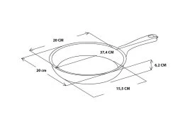 GreenPan Memphis Koekenpan 20cm - Zwart - Inductie - PFAS-vrij -Keukenbenodigdheden Winkel 1200x800 63