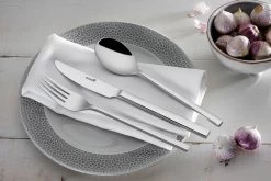 Sola Bestekset Montreux - Modern - 12 Persoons - 100 Delig - Zilverwit Edelstaal 18/10 - RVS - Zilver -Keukenbenodigdheden Winkel 1200x801 11