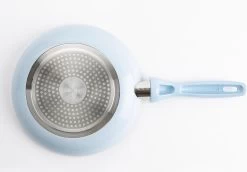 VitaVerde Expert Koekenpannenset Ø 24cm + Ø 28cm - Lichtblauw - Inductie - PFAS-vrij -Keukenbenodigdheden Winkel 1200x837