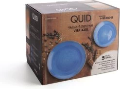 Quid | 18-delige Bordenset | Aardenwerk Bordenset | Vita Azul | Blauw 11 Quid | 18-delige Bordenset | Aardenwerk Bordenset | Vita Azul | Blauw -Keukenbenodigdheden Winkel 1200x884 2