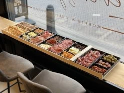 Sjoelbak - Borrelsjoelbak - Hapjesplank - Borrelplank - Mini Sjoelbak 120 Cm Met Zwarte Bakjes - Kleine Sjoelbakken -Keukenbenodigdheden Winkel 1200x899 24