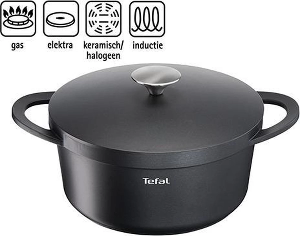 Tefal Trattoria Braadpan - Ø24 Cm 12 Tefal Trattoria Braadpan - Ø24 Cm - Afbeelding 12