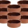 Merkloos 12x Tapas Schaaltjes 500 Ml Terracotta 12 Cm - Keukenbenodigdheden - Kookbenodigdheden - Tafel Dekken - Tapasschaaltjes - Tapas/snacks/hapjes Bereiden En Serveren