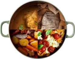 BK Bourgogne Braadpan Ø 24 Cm - Groen - Gietijzer - Inductie 7 BK Bourgogne Braadpan Ø 24 Cm - Groen - Gietijzer - Inductie -Keukenbenodigdheden Winkel 1200x945 2