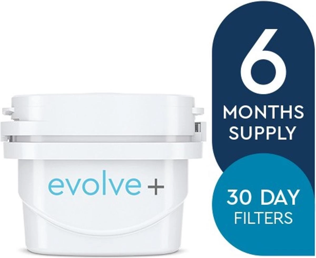 Aqua Optima Evolve+ Single Life - Wit - 6x 100 Liter 1 Aqua Optima Evolve+ Single Life - Wit - 6x 100 Liter