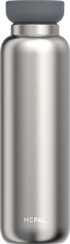 Mepal – Isoleerfles Ellipse 900 Ml – Houdt Je Drankje 12 Uur Warm En 24 Uur Koud – Natural Brushed – Geschikt Voor Bruiswater – Thermosfles – Lekdicht -Keukenbenodigdheden Winkel 346x1200