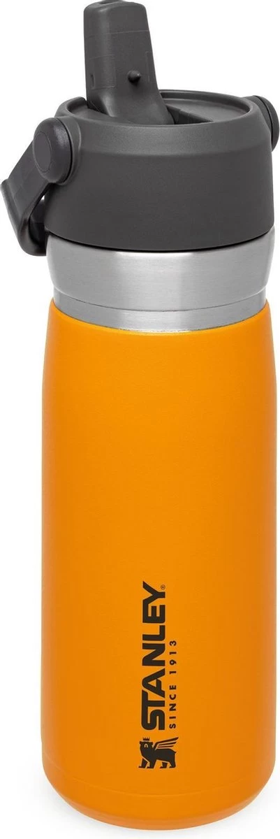 Stanley The IceFlow™ Flip Straw Water Bottle 0,65L - Thermosfles - Saffron 1 Stanley The IceFlow™ Flip Straw Water Bottle 0,65L - Thermosfles - Saffron