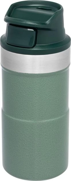 Stanley The Trigger-Action Travel Mug 0,25L - Thermosfles - Hammertone Green -Keukenbenodigdheden Winkel 471x1200