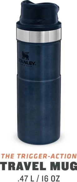 Stanley Trigger-Action Travel Mug 0.47L - Thermosfles - Nightfall -Keukenbenodigdheden Winkel 512x1200