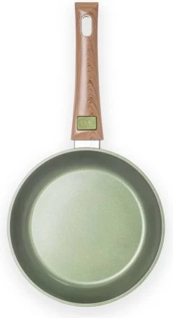 Just Vegan Koekenpan ECO Met Afneembaar Handvat 20 Cm Aluminium Groen -Keukenbenodigdheden Winkel 656x1200