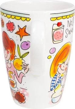 Blond Amsterdam Even Bijkletsen Beker XL 500 Ml - Mint Rand -Keukenbenodigdheden Winkel 833x1200 1