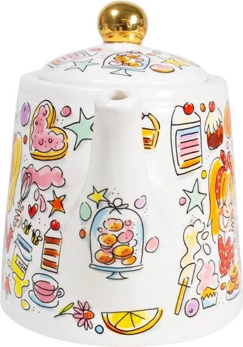 Blond Amsterdam UNI You And Me Theepot - 1,5 L - Ø 14 Cm 2 Blond Amsterdam UNI You And Me Theepot - 1,5 L - Ø 14 Cm - Afbeelding 2