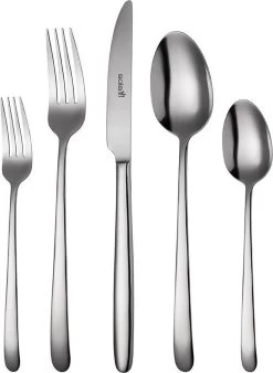 Sola Bestekset Ibiza - Economy - 9 Persoons - 90 Delig - Zilver Chroomstaal 18/0 - RVS