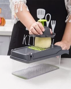 Merkloos Mandoline – Multifunctionele Groentesnijder – Nicer Dicer -Keukenbenodigdheden Winkel 963x1200